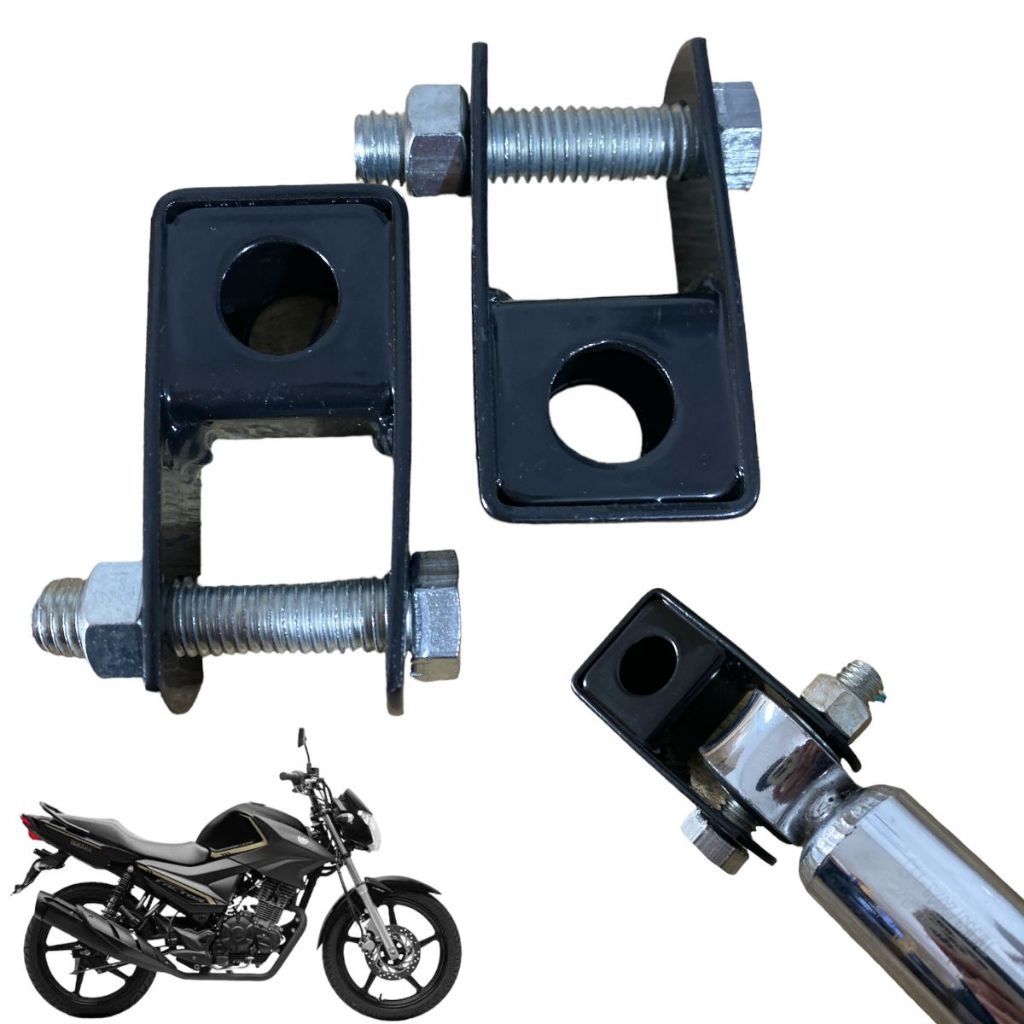 Alongador De Amortecedor Yamaha Ybr 125 01/08 Factor 125/150 2009 Até 2016 Fazer