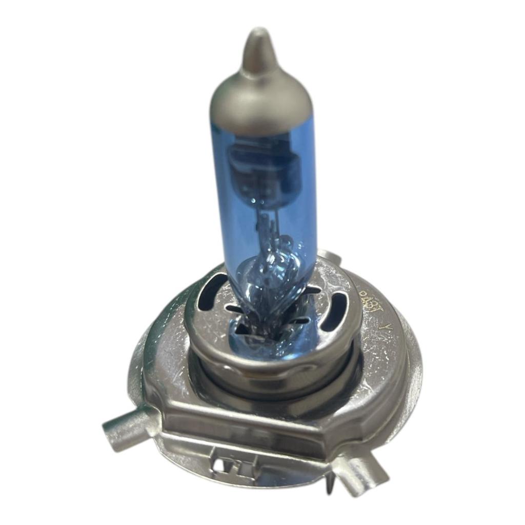 Lâmpada Super Branca Moto H4 6000k 35w 12v Farol Alto/baixo
