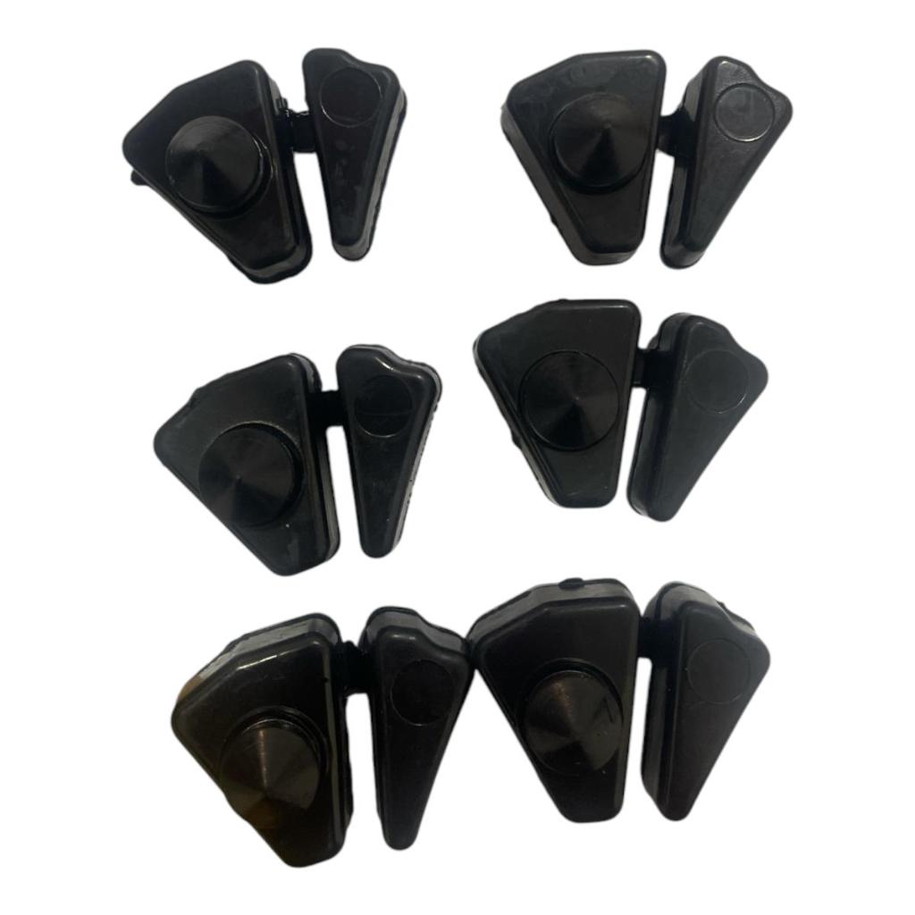 Kit Bucha Coxim Da Coroa Yamaha Fazer 250 Lander 250 6 Peças