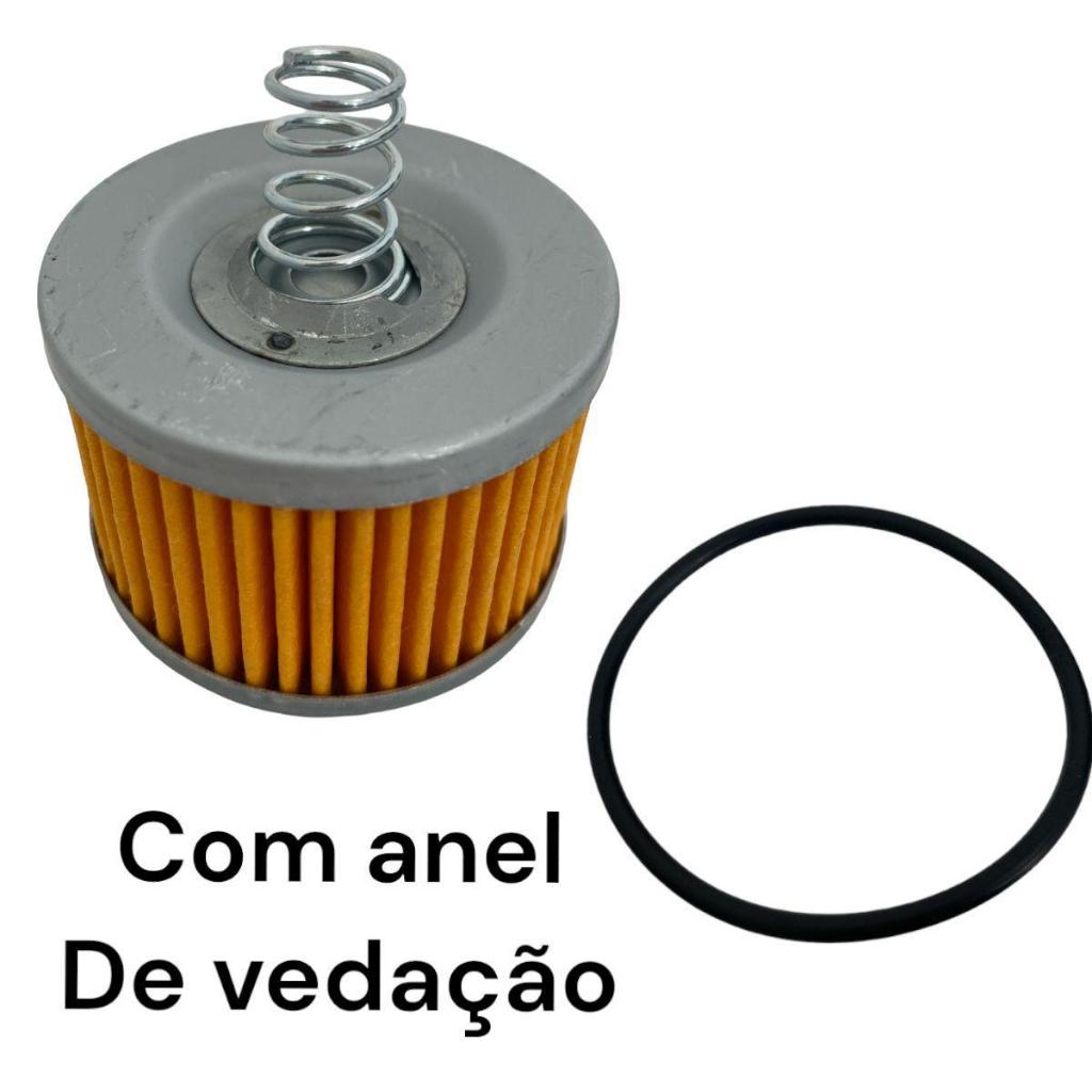 5x Filtro De Óleo Yamaha Fazer 150cc-todas/xtz 150 Crosser Factor (C/Anel Oring e Mola)
