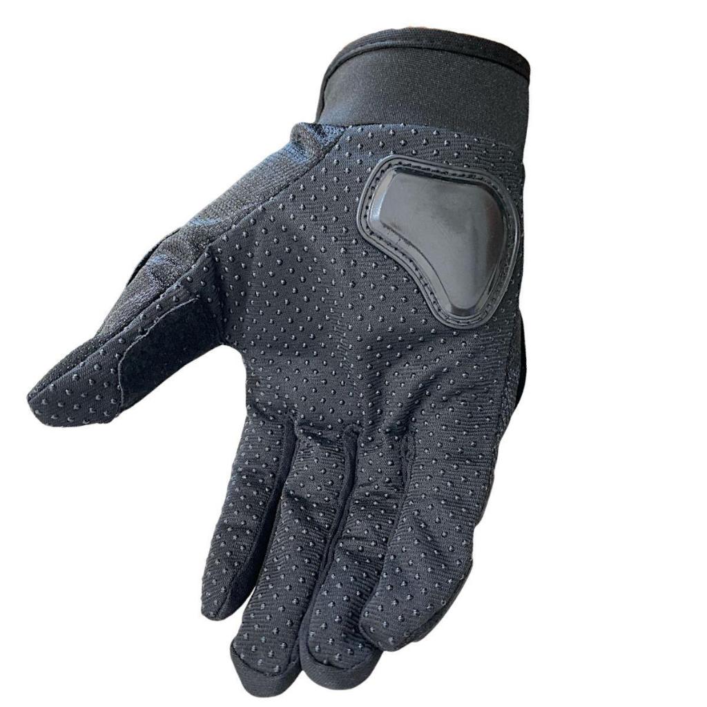 kit Luva Com Proteção + Touca Ninja Balaclava Motocros Motoqueiro Moto