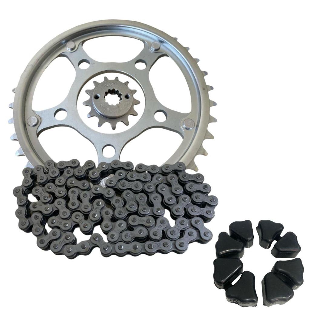 Kit Relação Transmissão Honda Cb 300 + coxim Coroa