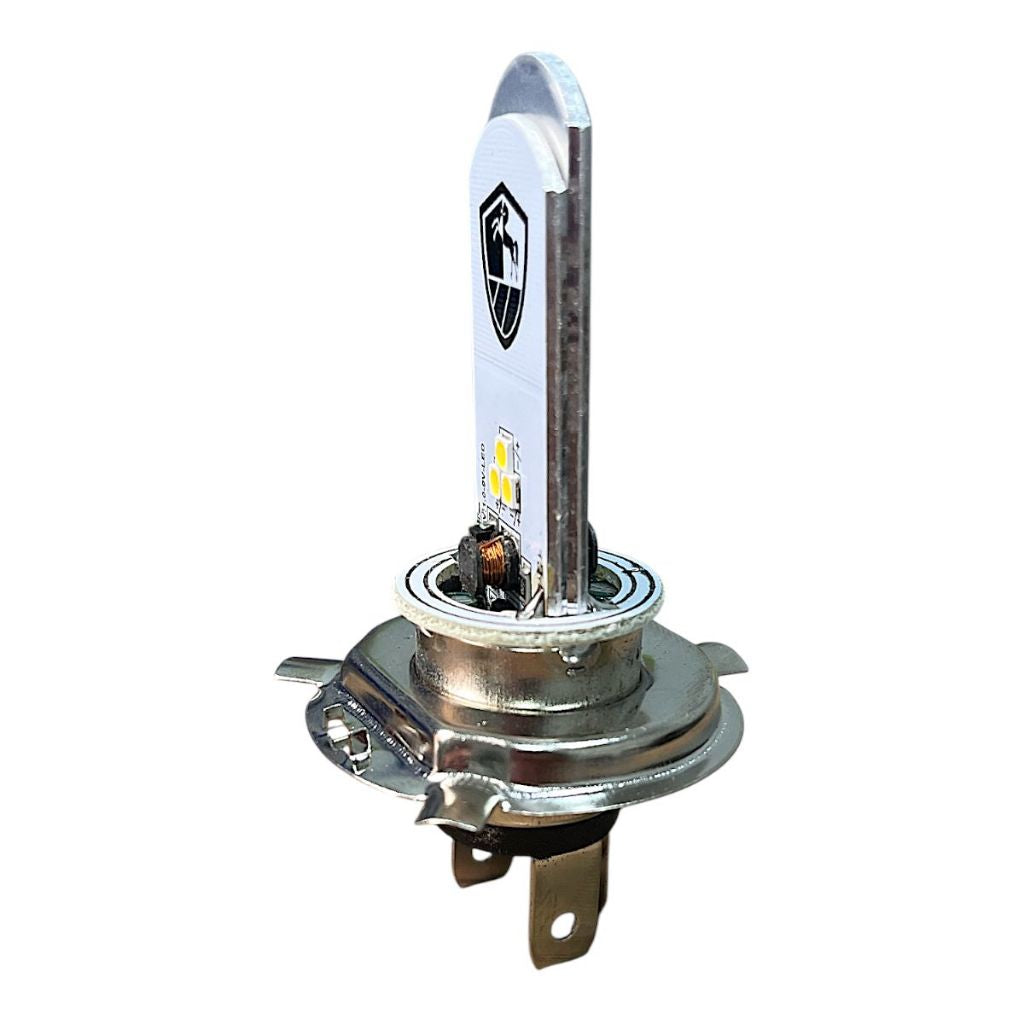 Lampada De Led Encaixe H4 6500K Super Branca Modelo Universal