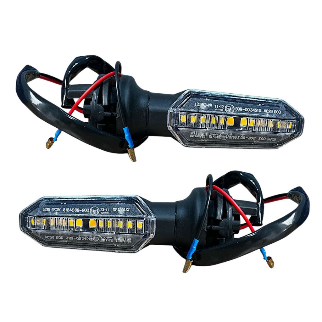 2x Par De Pisca Para Moto Cb 250F Twister2016 Até 2023 Modelo Esportivo