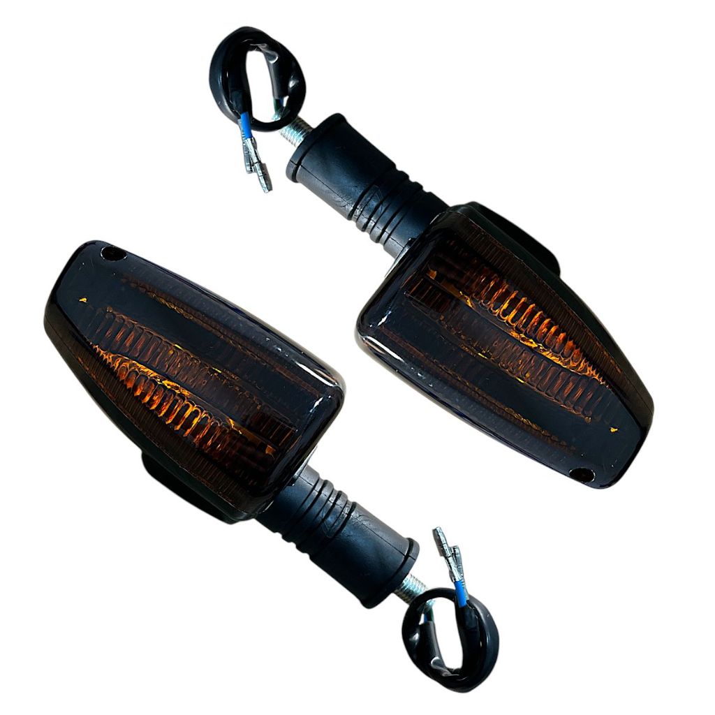 2 Par De Pisca Para Moto Nx 400 Falcon 1999 2000 Até 2008 Ambar