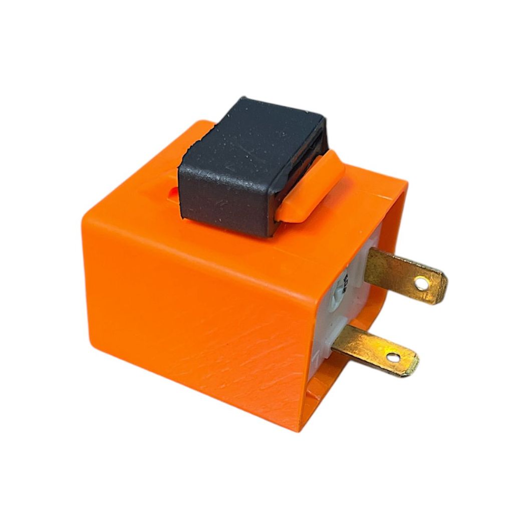 Kit De Rele De Pisca Regulador + Botão De Pisca Alerta P/Moto Modelo Universal