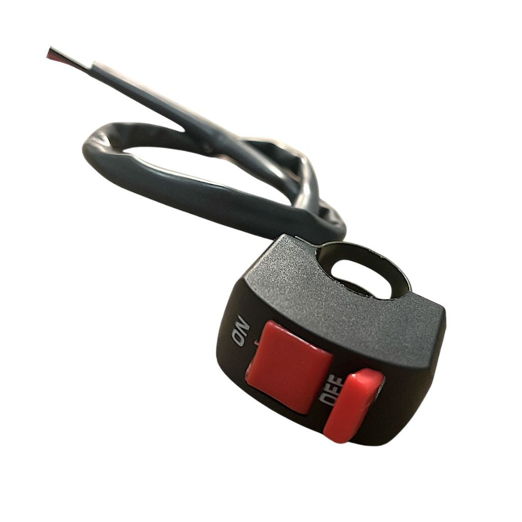 1 Botão Interruptor 3 Fios Mata Motor On Off / Liga Desliga 12V Mod Original