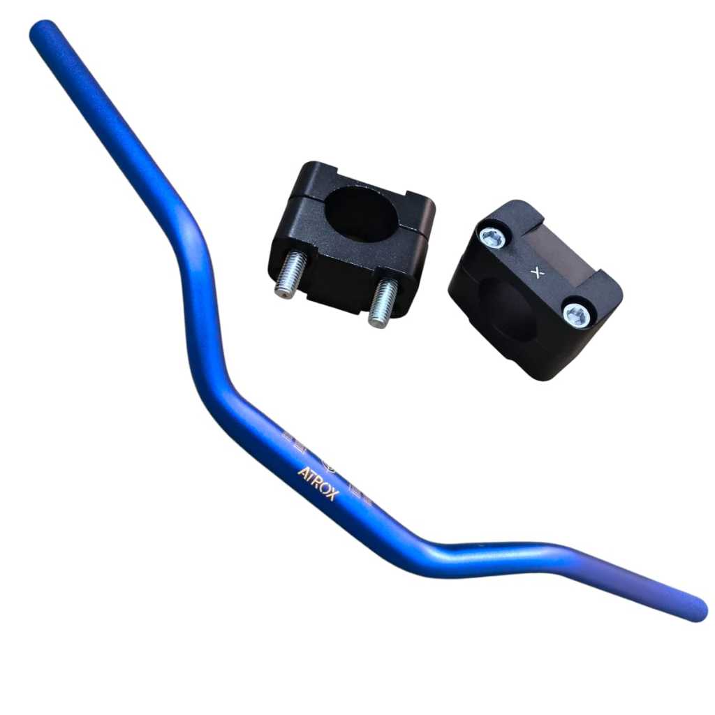 Guidão Esportivo Modelo Naked Moto Baixa Titan Fan Cg Start Cb300 Twister Fazer Ybr Factor