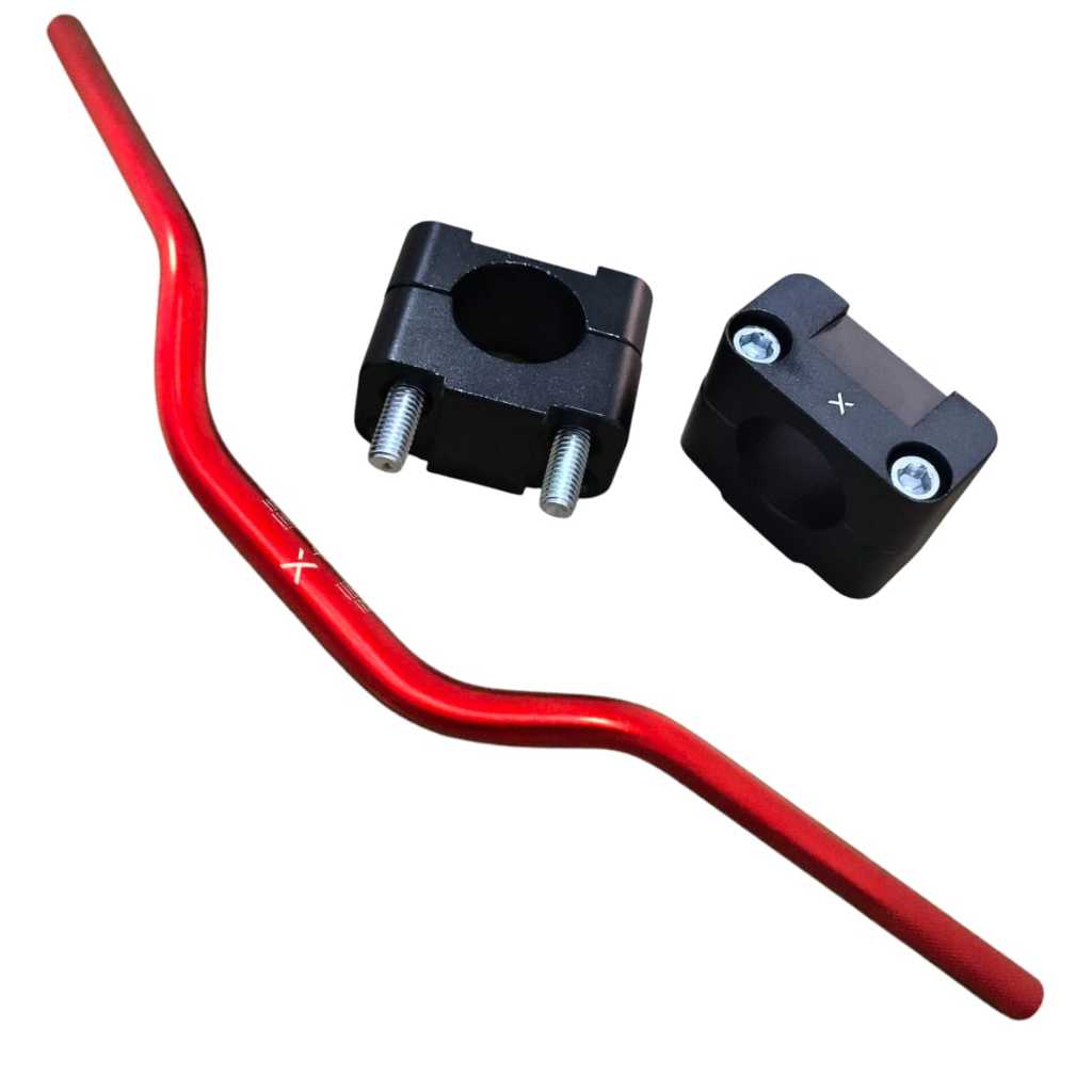 Guidão Esportivo Modelo Naked Moto Baixa Titan Fan Cg Start Cb300 Twister Fazer Ybr Factor