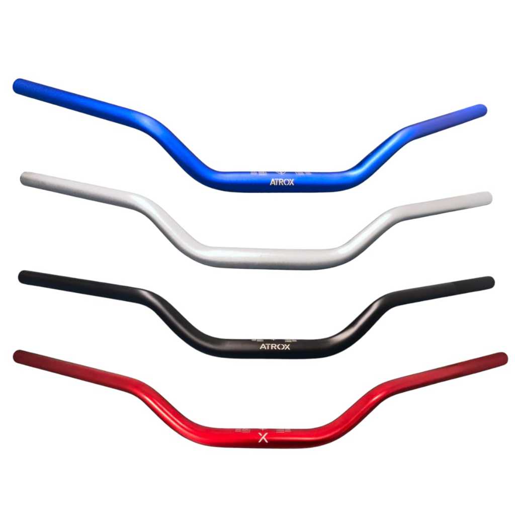 Guidão Esportivo Modelo Naked Moto Baixa Titan Fan Cg Start Cb300 Twister Fazer Ybr Factor