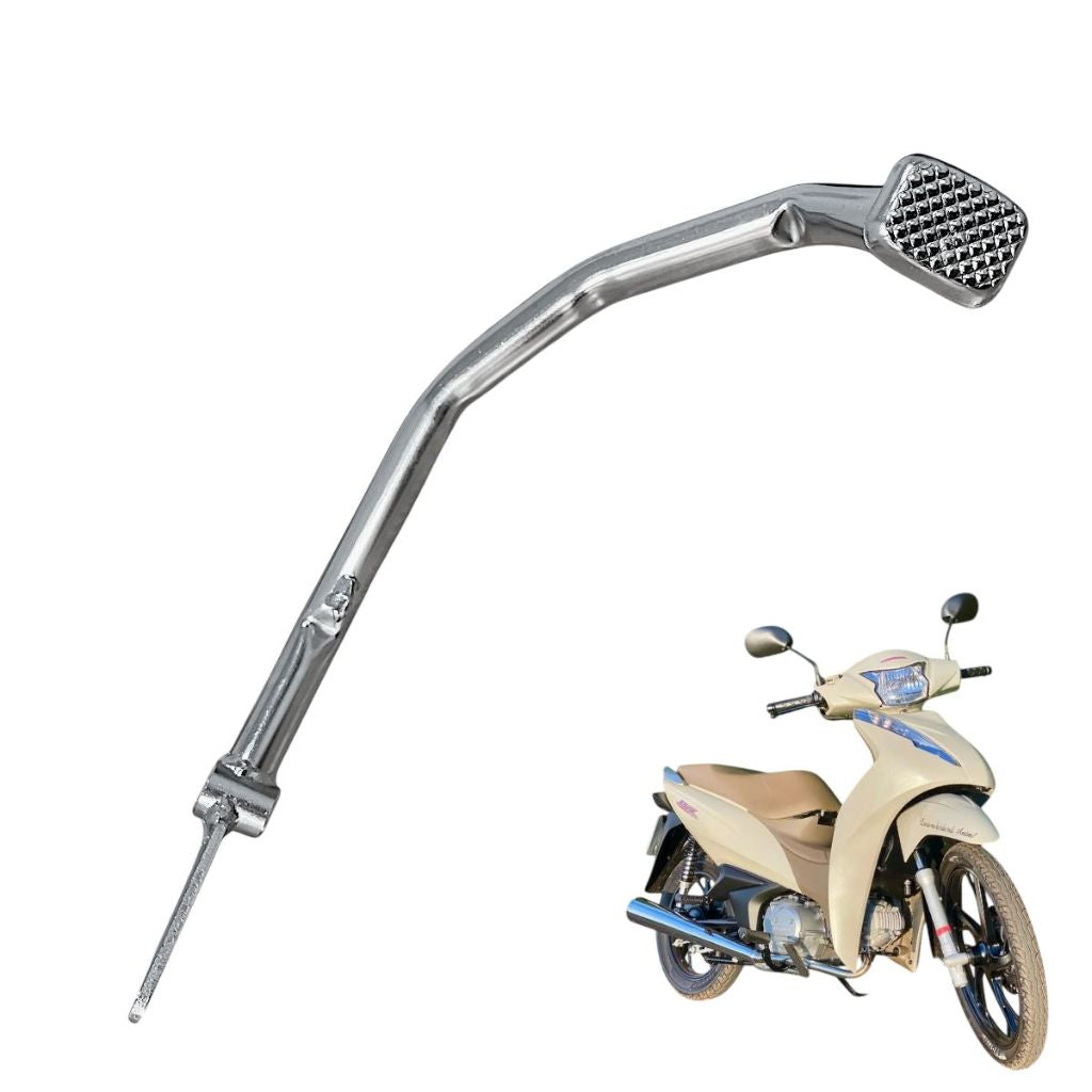 1x Pedal De Freio Cromado Para Moto Honda Biz 100 Mod Original