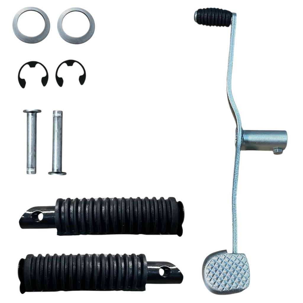 Kit Com Pedal De Cambio + Pedaleira Honda C 100 Biz 99 A 06 Mod Original