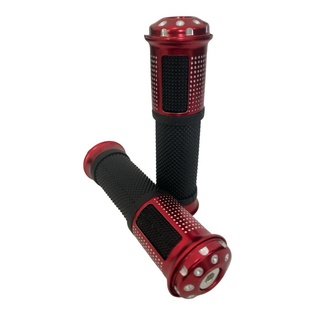 1 Kit Manete Manopla Ybr 125 Fazer 150/250 Lander/Tenere Vermelho (Não Serve ABS)