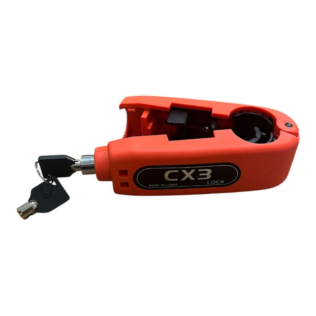 1 Trava De Manete Abs Anti Furto Universal P/Moto Varias Cores