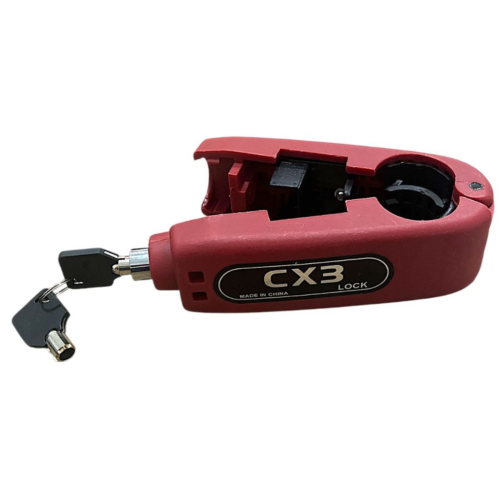 1 Trava De Manete Abs Anti Furto Universal P/Moto Varias Cores