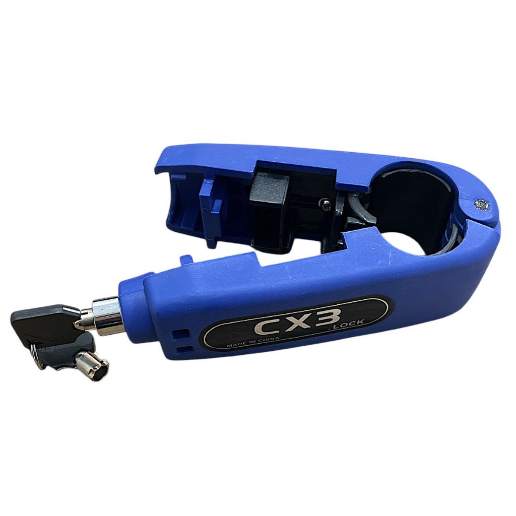 1 Trava De Manete Abs Anti Furto Universal P/Moto Varias Cores