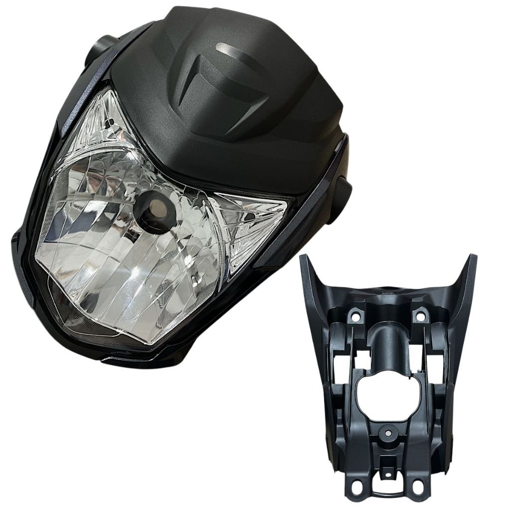 Farol Completo P/Moto Honda Fan 160 2024 Cinza Modelo Original