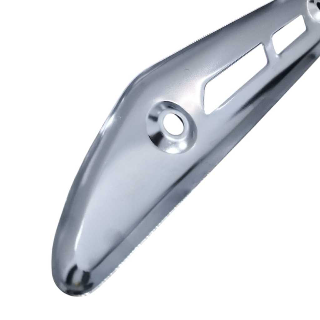 Protetor De Escapamento Honda C100 Biz Es 12/15 C100 Biz Ks 13/15 Pop 100 07/15 Pop Biz 110i 16/...