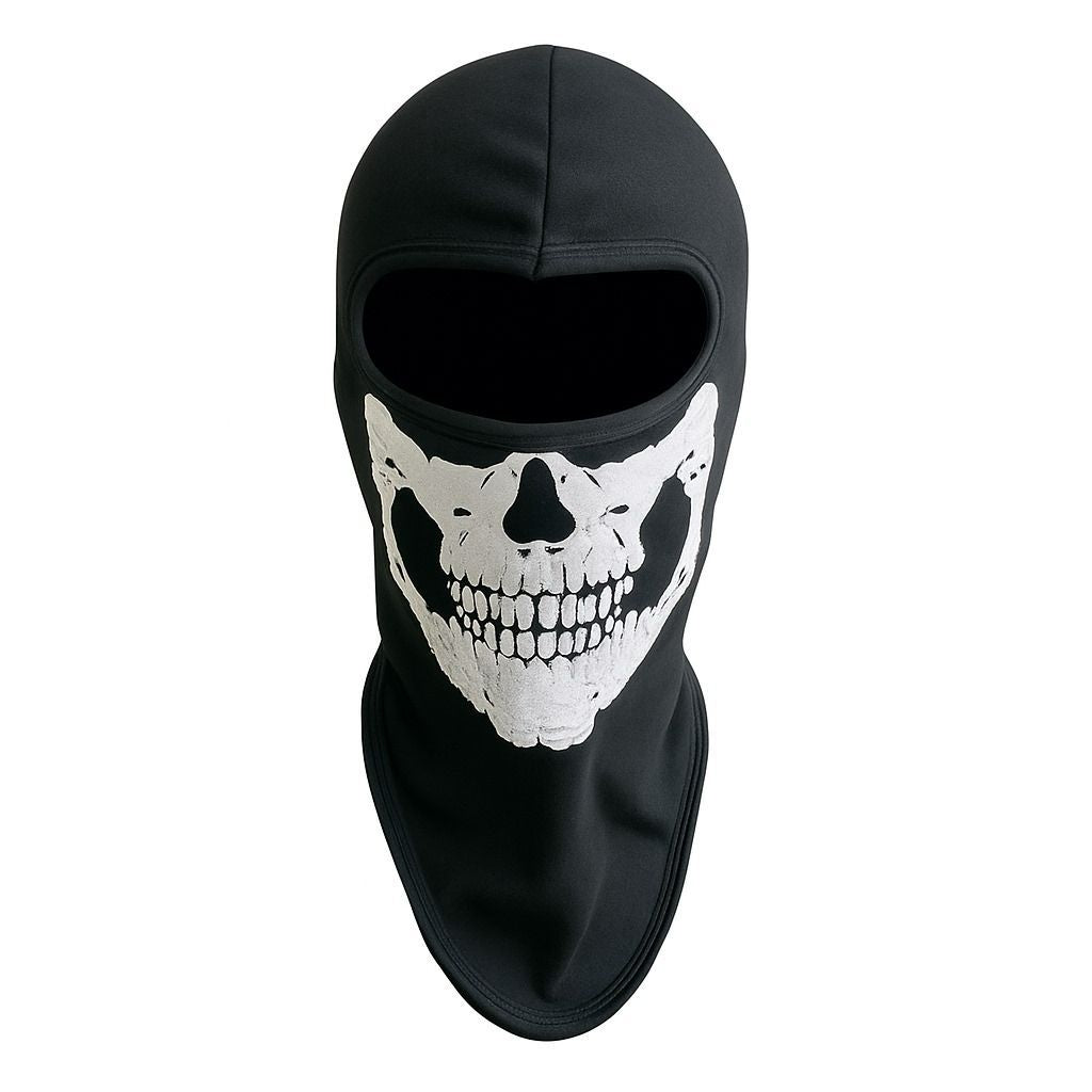 Kit Touca Ninja Algodão + Par De Luva Anti Derrapante Com Forro Preto