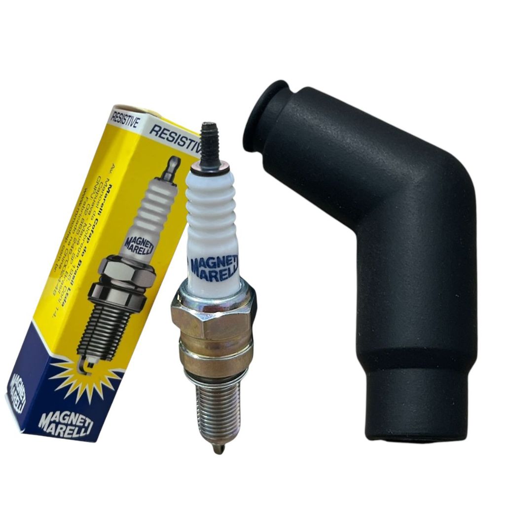 Kit Cachimbo + Vela De Ignição Honda Cg 125 Cg 150 Titan Fan 150 Bros 150 Fan 125 2009