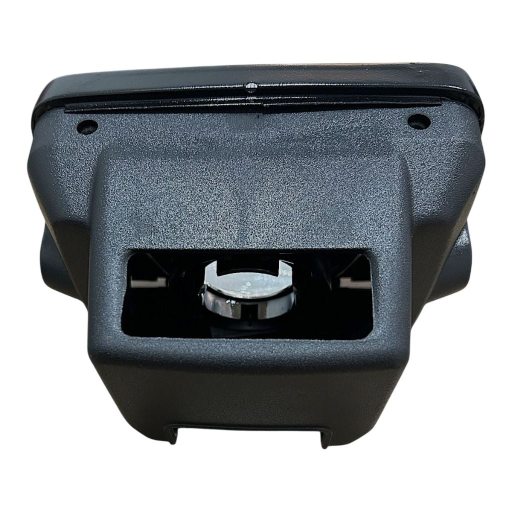 Farol Optico Completo S/Lampada Honda Cg Today Até 1999 Aro Preto De Aço