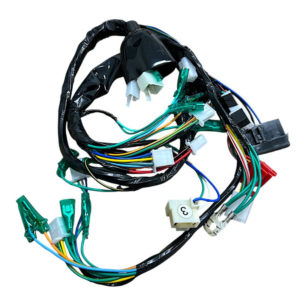 Chicote Principal Completo P/Moto Honda Cg 125 Fan Cargo Es 2009 Até 2011