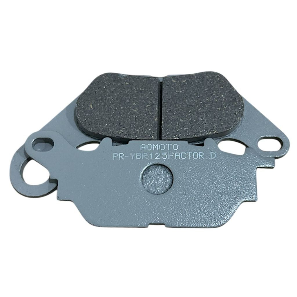 Pastilha De Freio Prata Yamaha Ybr 125 Factor Dianteira Todos Os Anos