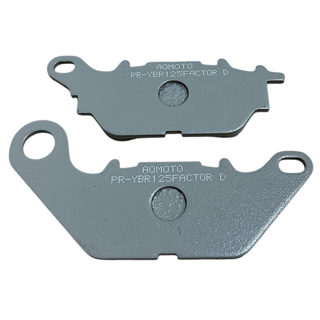 Pastilha De Freio Prata Yamaha Ybr 125 Factor Dianteira Todos Os Anos