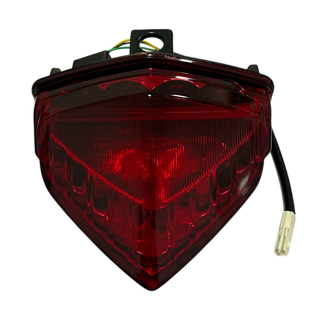Lanterna Led Vermelha Traseira P/Moto Honda Hornet Cb600 2012 Até 2015