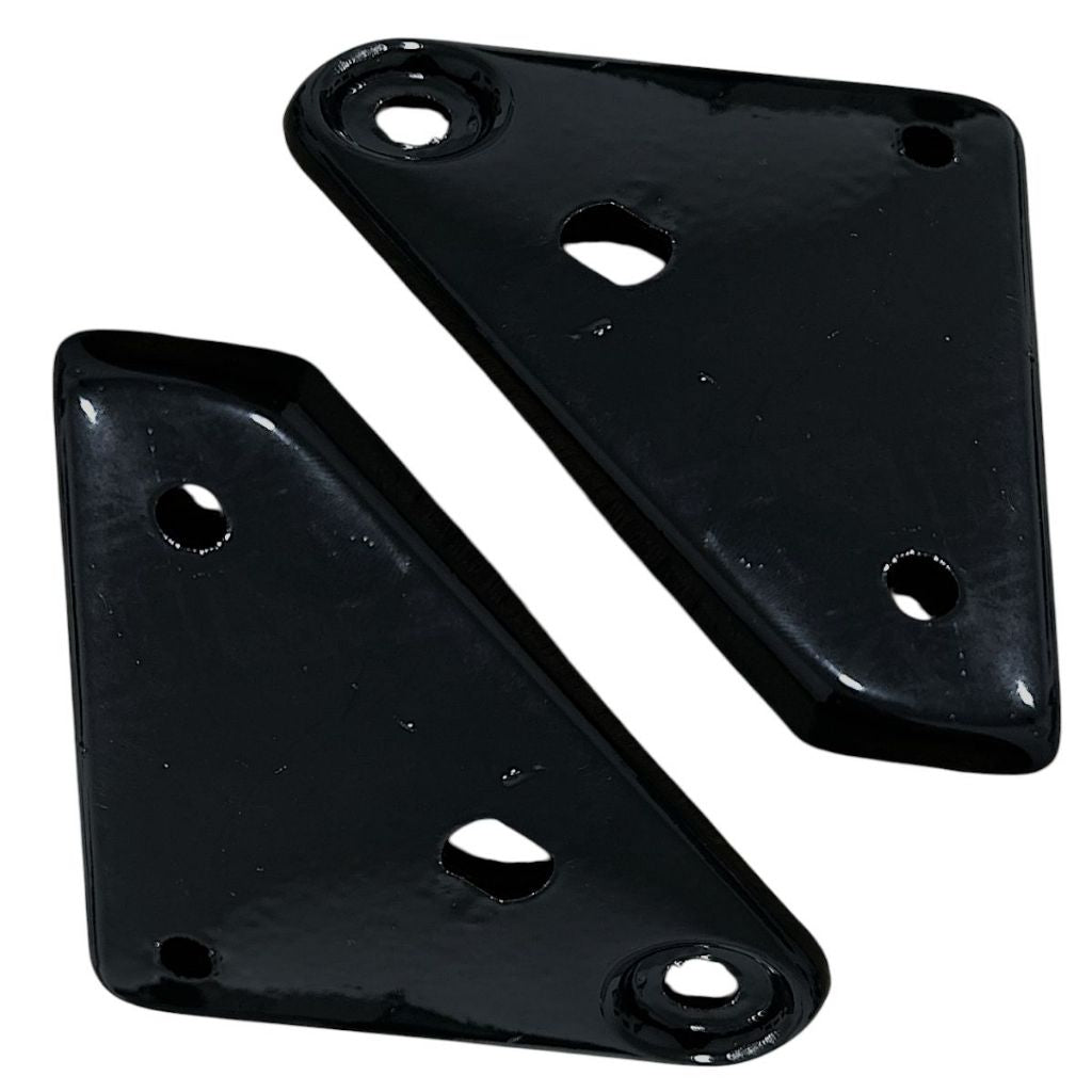 Par Suporte Orelha Preto P/Moto Honda Twister Cbx 250 2001 Até 2008