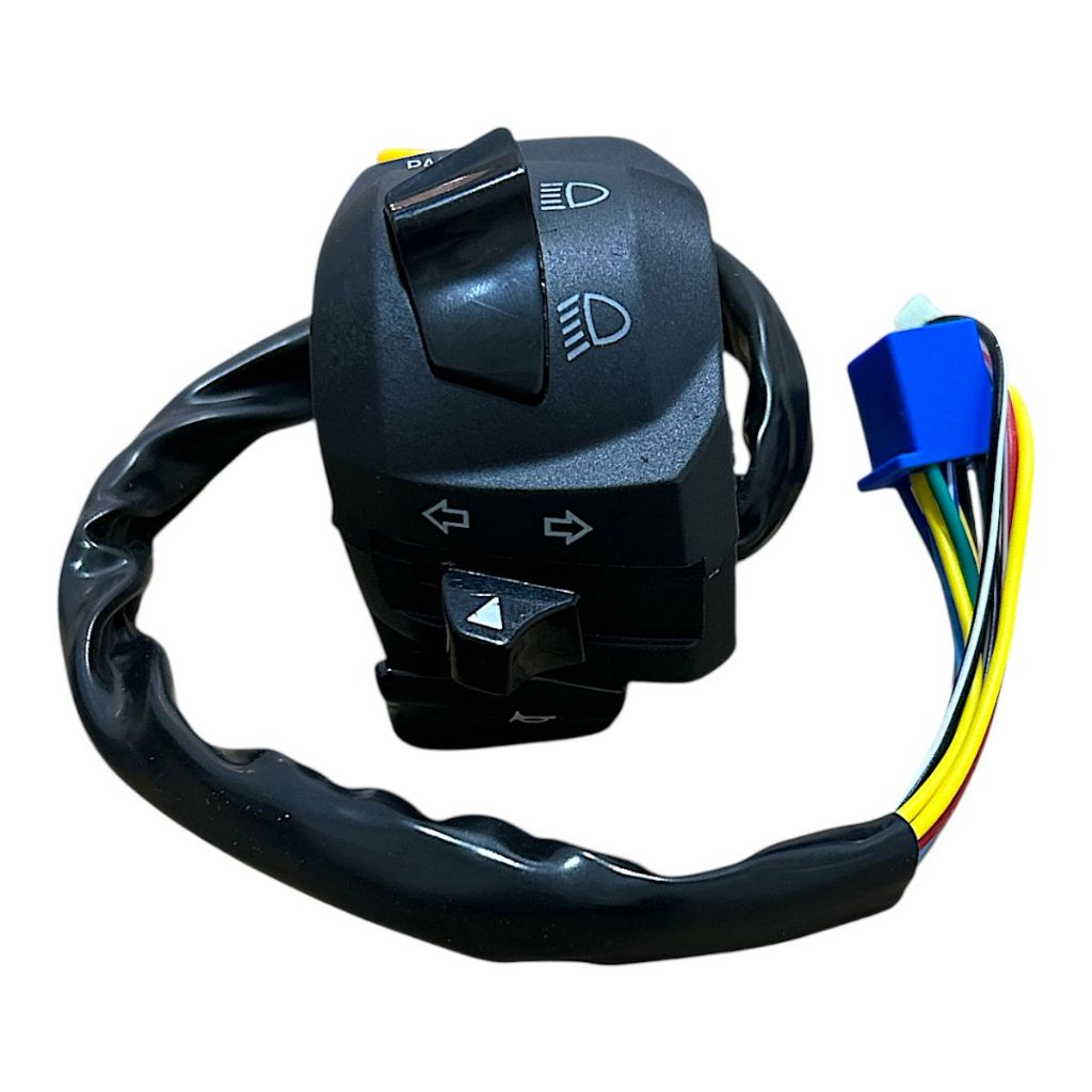 Conjunto Interruptor De Luz Completo Mottu Tvs 110i 2023 Até 2024 13 Fios