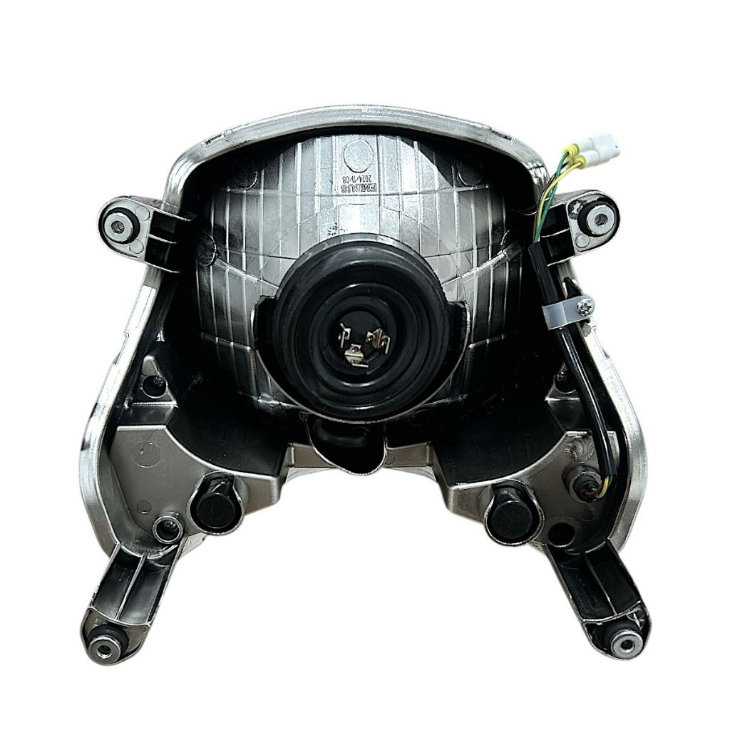 Farol Bloco Óptico Biodo H4 Moto Mottu Sport Tvs 110i 2023 Até 2025