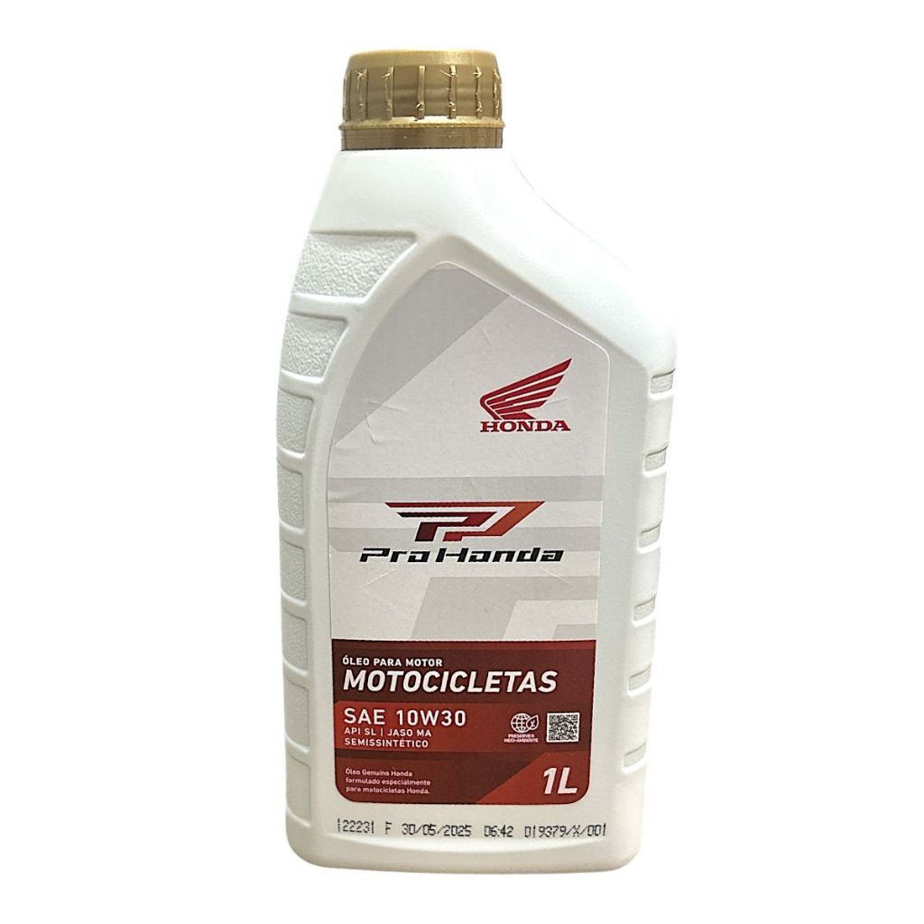 Óleo Genuíno Para Motor Motocicletas 4T Sae 10W30 Original Honda