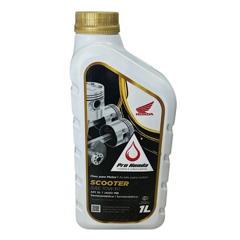 Óleo Para Motor Aceite Fluido E Lubrificante Scooter Sae 10w30 MB 4T Original Honda
