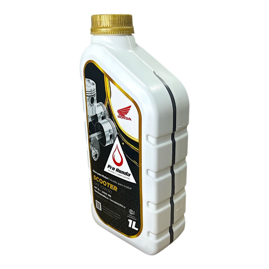 Óleo Para Motor Aceite Fluido E Lubrificante Scooter Sae 10w30 MB 4T Original Honda