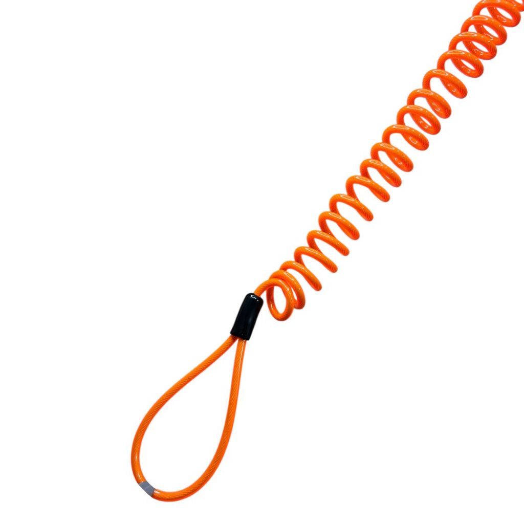 1 Lembrete De Trava Disco Para Moto Modelo Universal Laranja/Verde