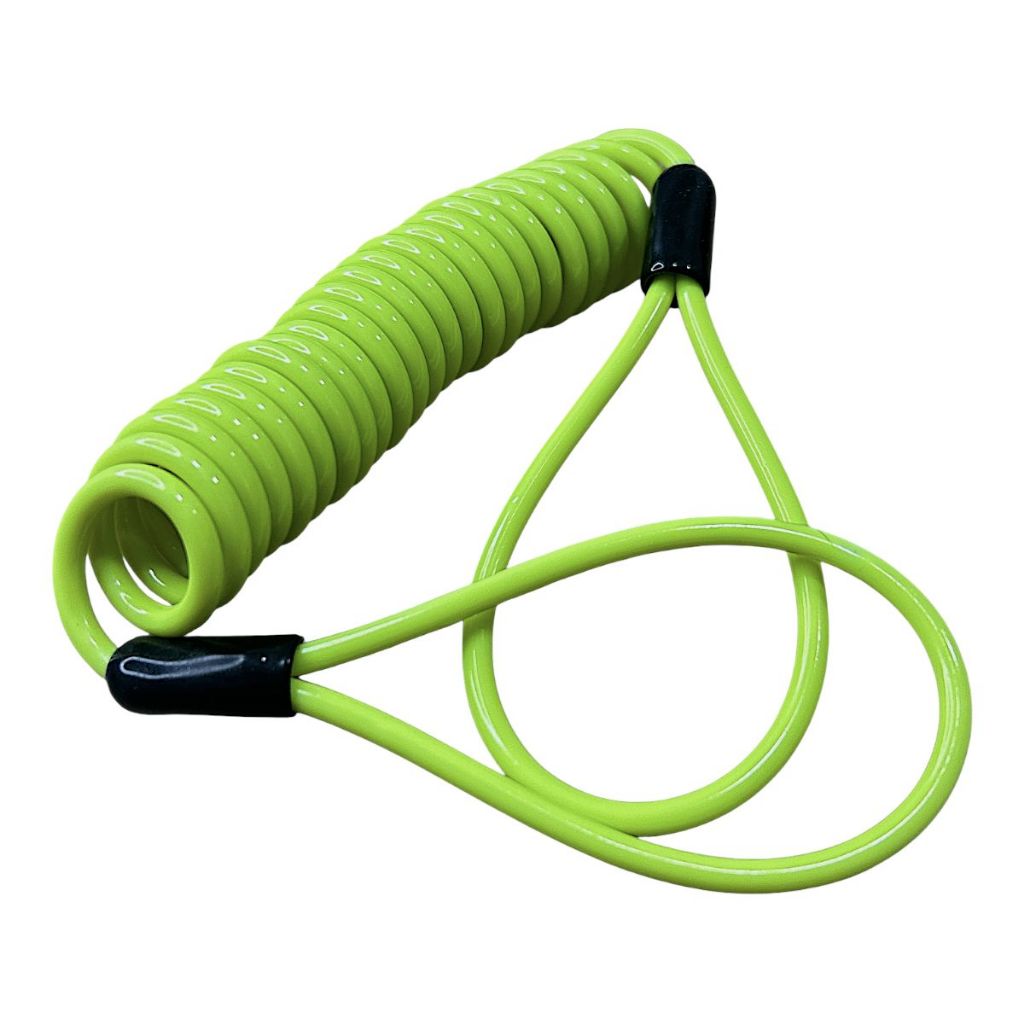1 Lembrete De Trava Disco Para Moto Modelo Universal Laranja/Verde