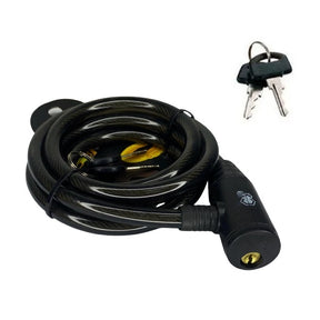 TRAVA PARA M0TO BIKE CADEADO CAPACETE 10MM X 1.200MM COMPRIMENTO
