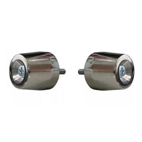 Manopla Vazada Cg 125 150 160 Titan Fan Cargo + Peso Da Pcx Cromado