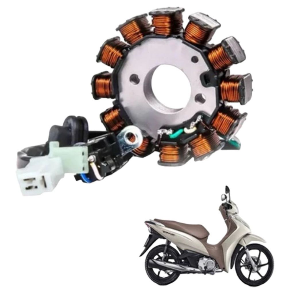 Estator Completo Biz 125 Ex 2018 Até 2020