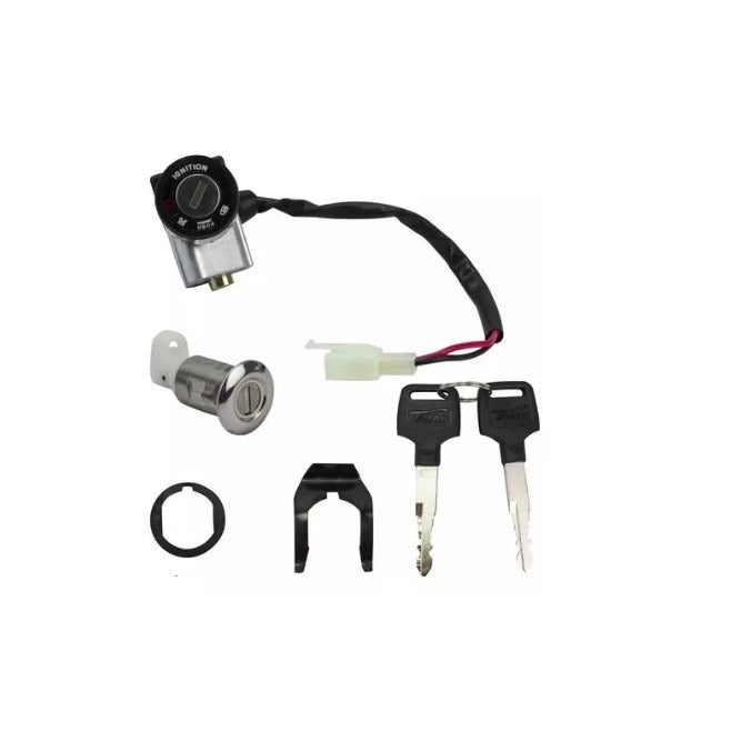 Kit Conjunto De Travas Chave De Ignição Biz 125 Ks/Es 06/08 Biz 125 06/10