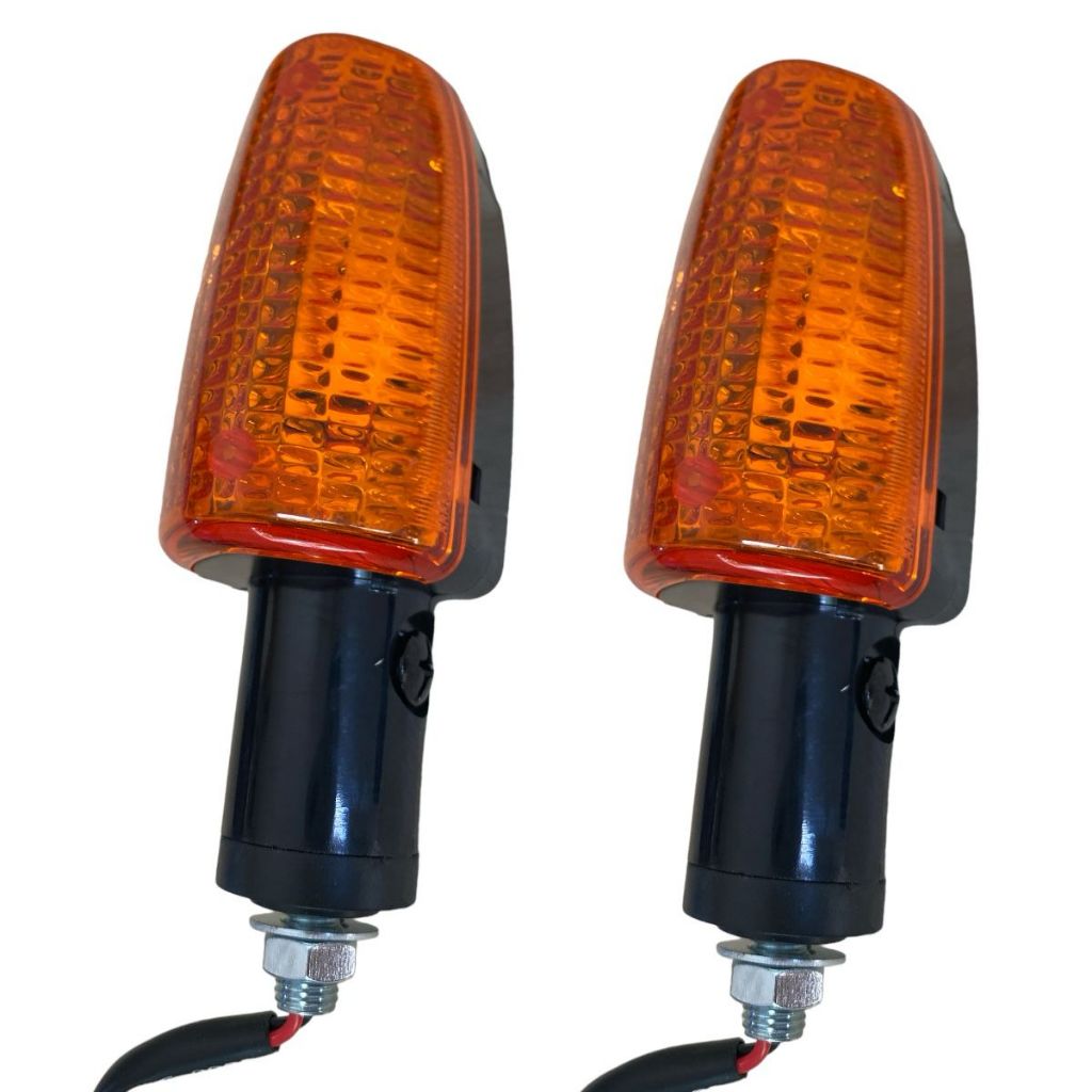 2 Pares Pisca Cg Titan Fan 125 2000 Até 2013 Modelo Original Lente Laranja Ambar