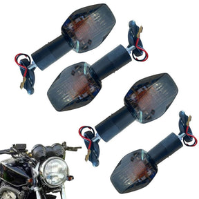 2 Pares Pisca Cb 600F Hornet 2005 Até 2015 Mod Original Fume Dianteiro Traseiro