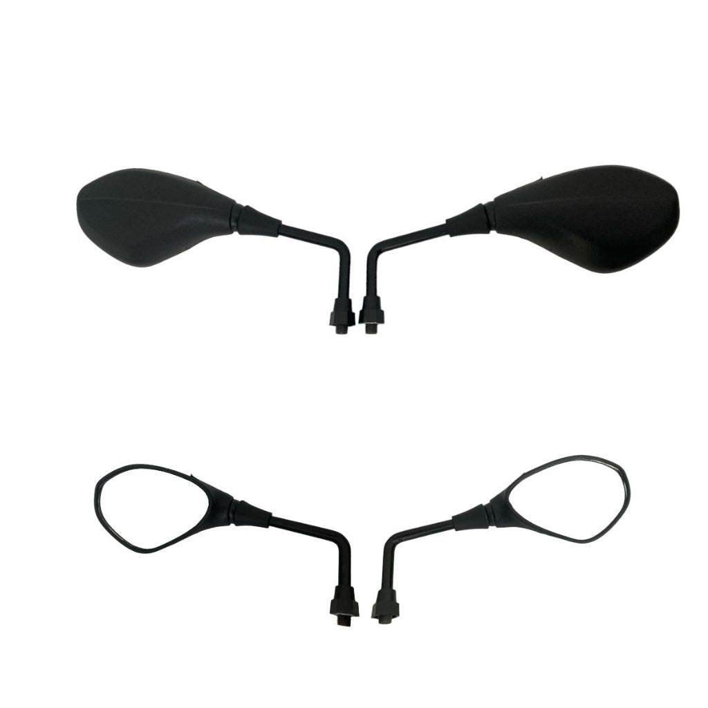 Retrovisor Modelo f800 MINI Rosca Honda Com Dobra Especial Haste Rebaixada