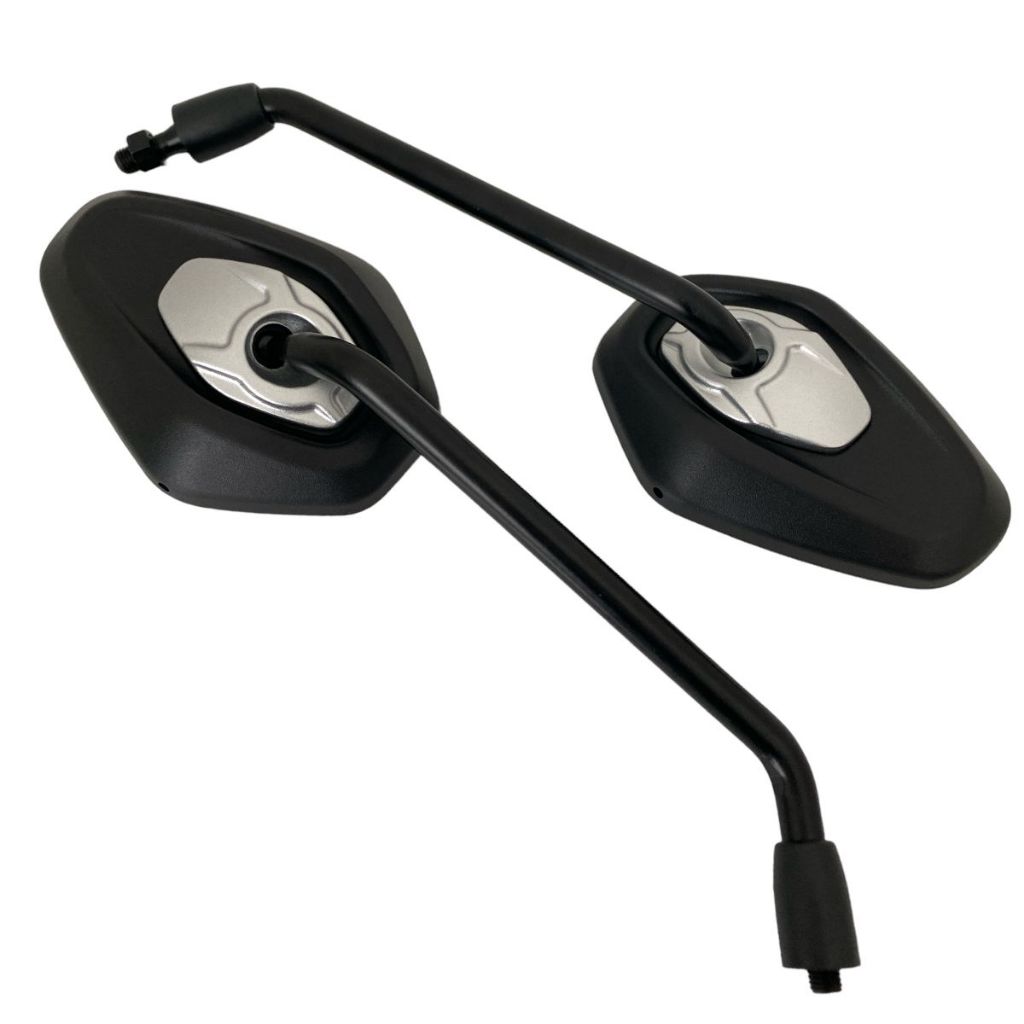 Par Retrovisor Fixo Modelo Tiger Triumph 1200 Rosca Honda