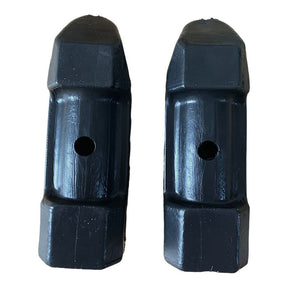 Par Estribo Pedaleira Borracha Honda Cg Titan Start Fan 160 Mod Original
