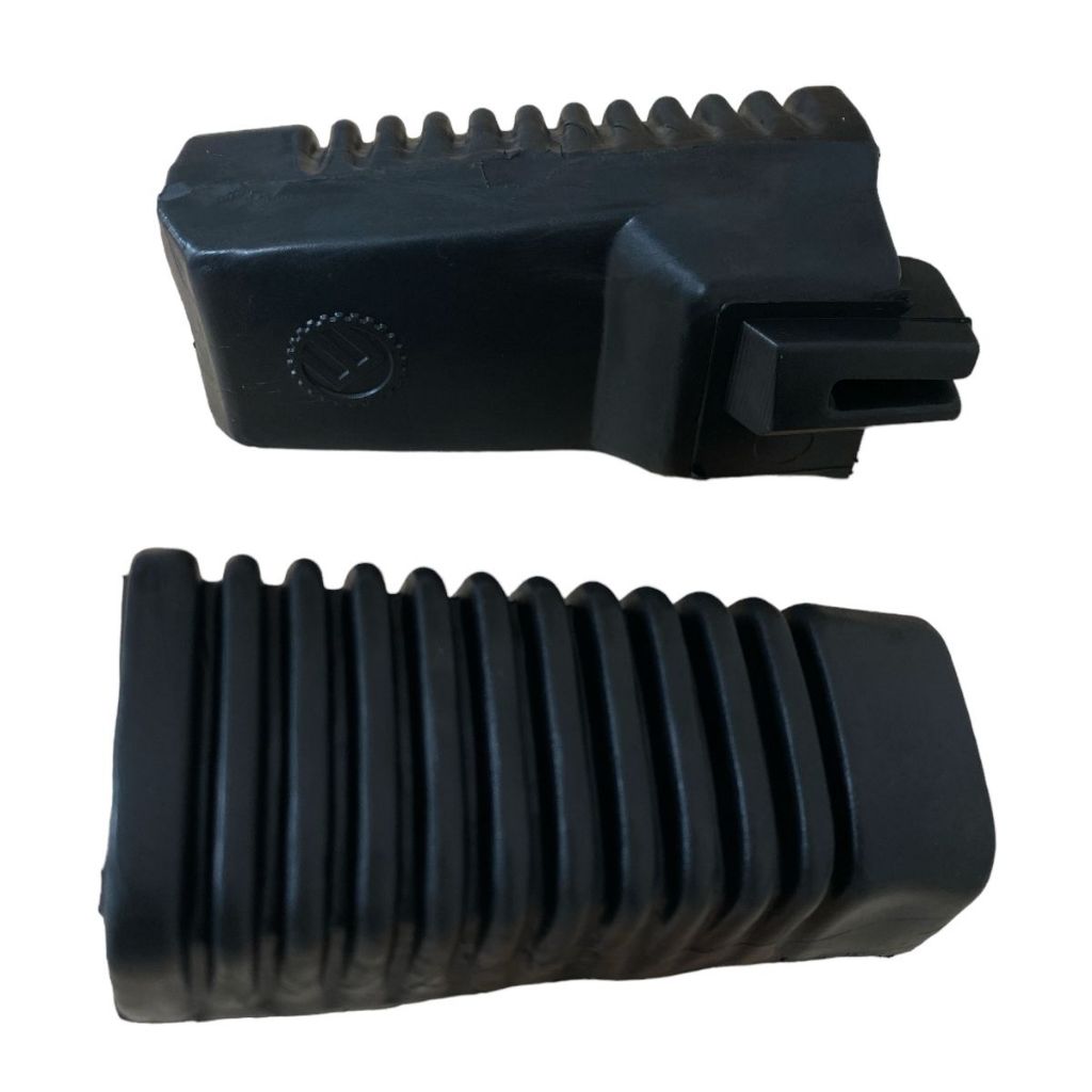 Par Borracha Estribo Pedal Apoio Yamaha Fazer Factor 150 2017 Até 2022
