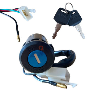 Chave De Ignição Honda Cg 125 Titan Ks/Es 2000 Até 2001 Mod Original 3 Fios + Terra