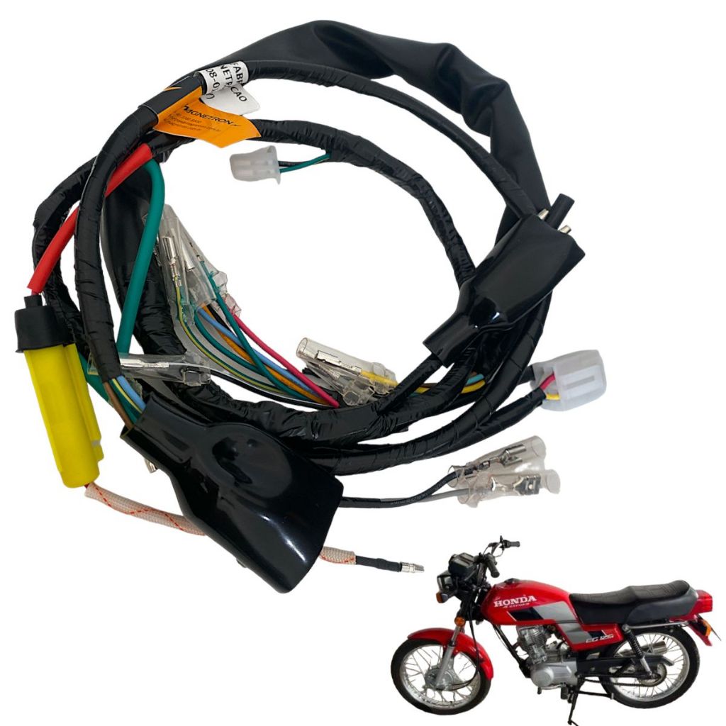 Chicote Fiação Principal Honda Cg Titan 1987 Até 1991 Mod Original