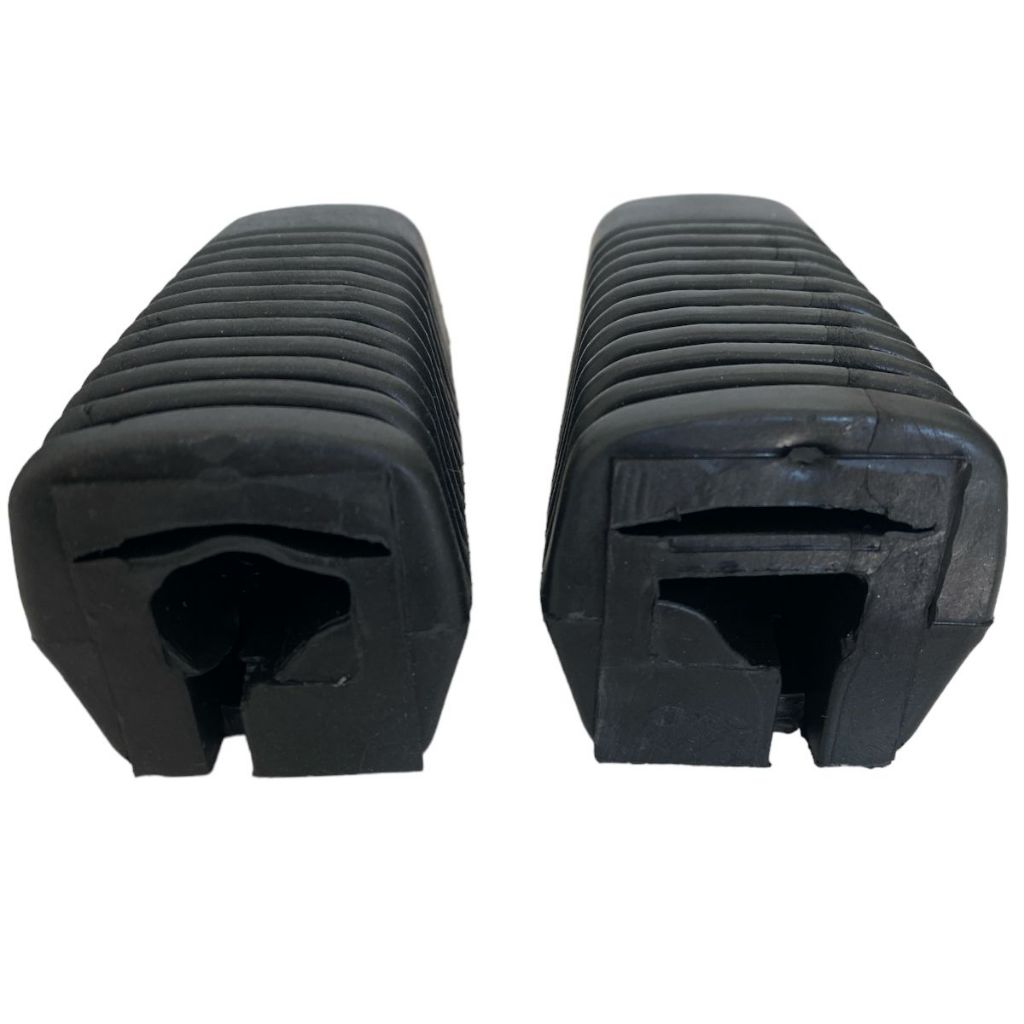 Par Borracha Pedaleira Estribo Dianteiro Factor Fazer 150 2014 2015